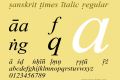 Sanskrit Times Italic