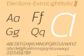 ElenSans-ExtraLightItalic