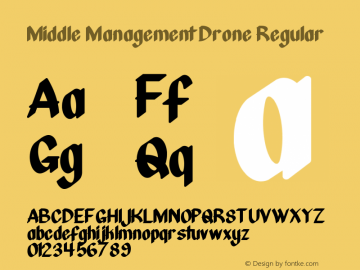 Middle Management Drone