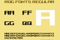 ROG Fonts