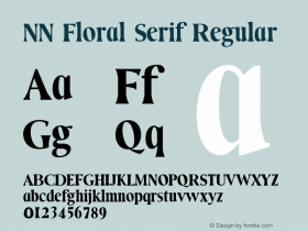 NN Floral Serif