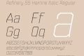 Refinery 55 Hairline Italic