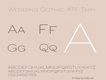 Wedding Gothic ATF