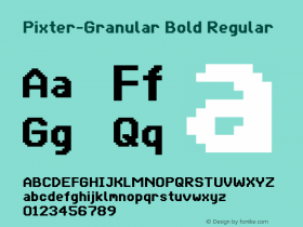 Pixter-Granular Bold