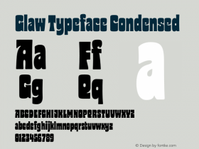 Glaw Typeface