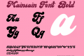 Mainsain Font