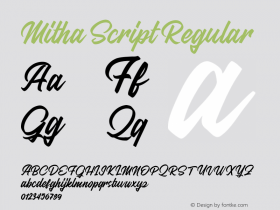 Mitha Script