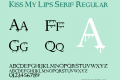 Kiss My Lips Serif