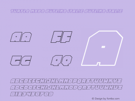 Turtle Mode Outline Italic