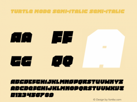 Turtle Mode Semi-Italic