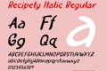 Recipety Italic