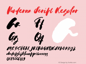 Moderna Script