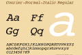 Courier-Normal-Italic