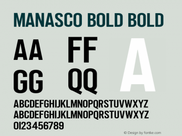 Manasco Bold