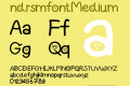 ndrsmfont