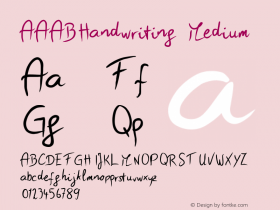 AAABHandwriting