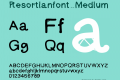 Resortianfont