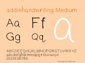 addiehandwriting