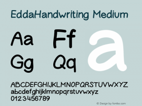 EddaHandwriting