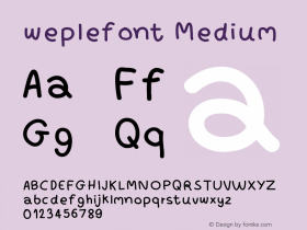 weplefont