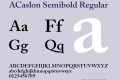 ACaslon Semibold