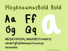 Ploykeawna2Bold