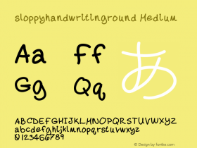 sloppyhandwritinground