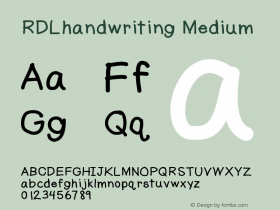 RDLhandwriting