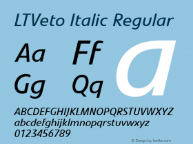 LTVeto Italic