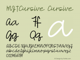 MJTCursive