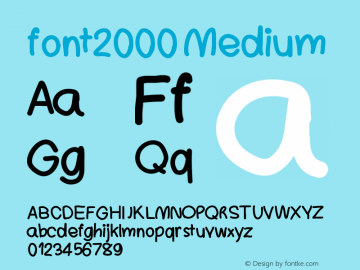 font2000