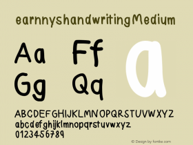 earnnyshandwriting