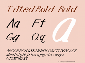 TiltedBold