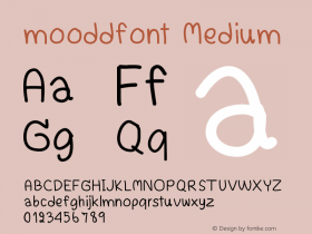 mooddfont