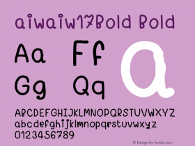 aiwaiw17Bold