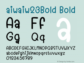 aiwaiw23Bold