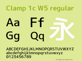 Clamp 1c w5