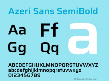 Azeri Sans