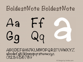 BoldestNote