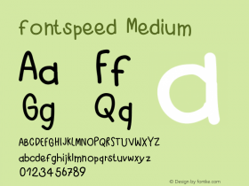 fontspeed