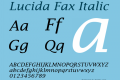 Lucida Fax