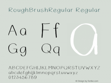 RoughBrushRegular