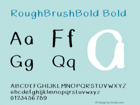 RoughBrushBold