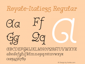 Royale-Italic35