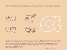 Suerte-ItalicOutline