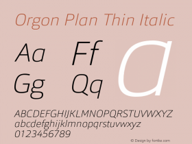 Orgon Plan