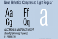 Neue Helvetica Compressed Light