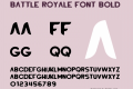 BATTLE ROYALE FONT