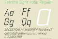 Estricta Light Italic