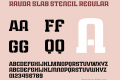 Rauda Slab Stencil